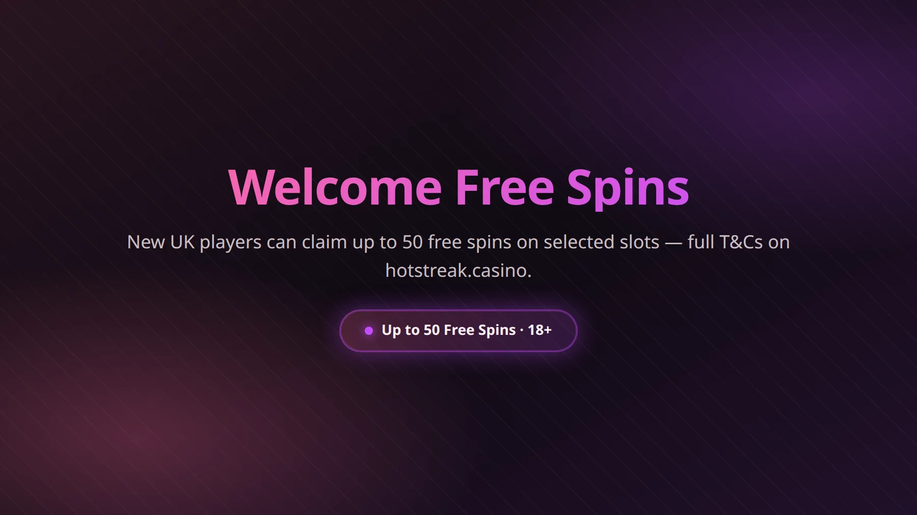 Hot Streak Casino bonuses overview