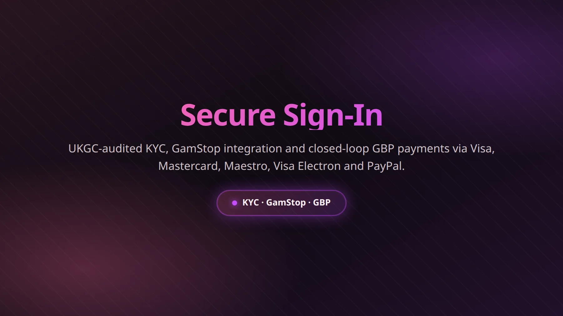 Hot Streak Casino login — sign in at hotstreak.casino
